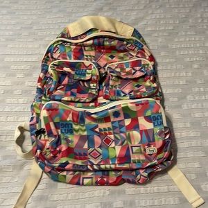 Lug Puddle Jumper Backpack Packable FreeStyle Fabric Small World Multi